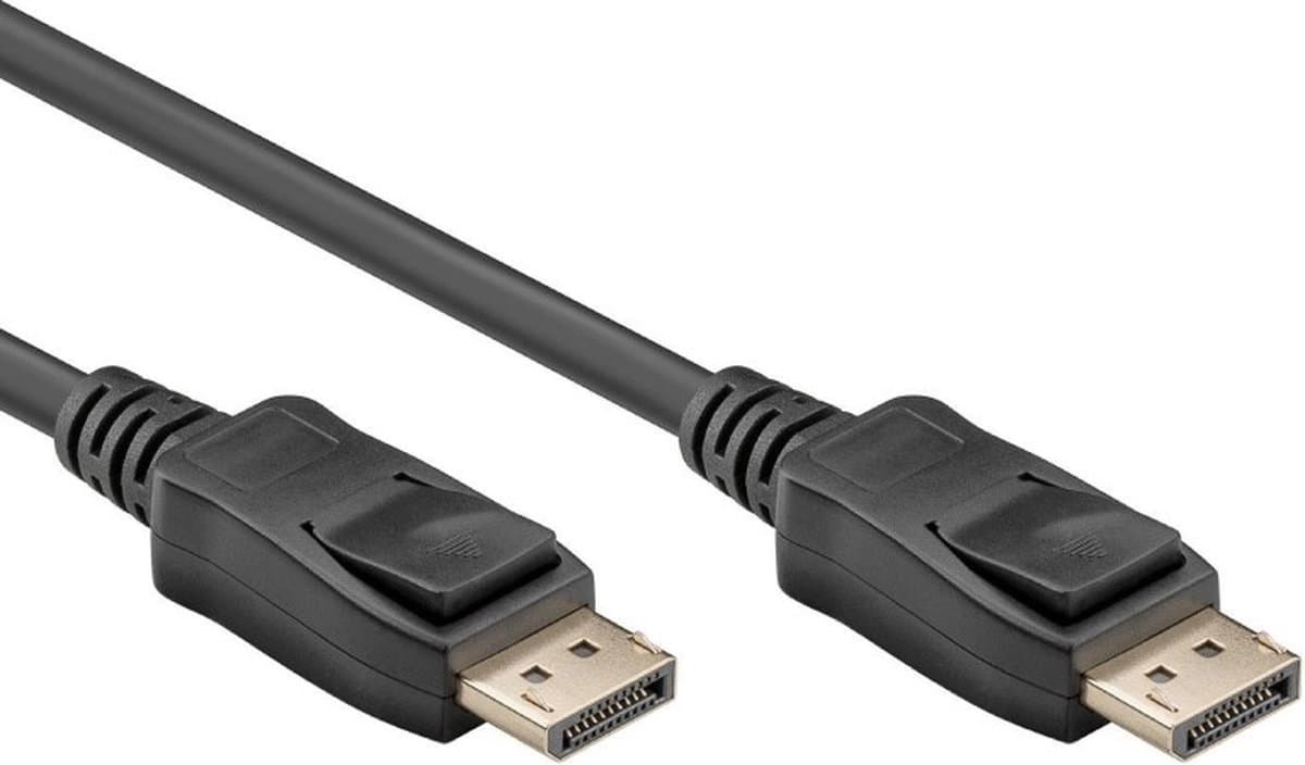 DisplayPort v2.0 Kabel - 16K 60Hz - UHBR13,5 - 0,5 meter - Zwart