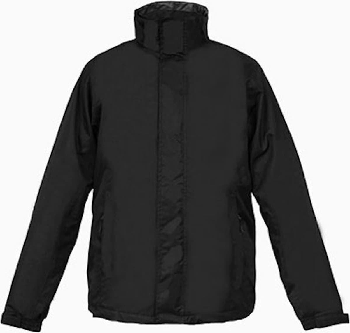Men's 'Performance C+' Outdoorjas met afneembare capuchon Black - S