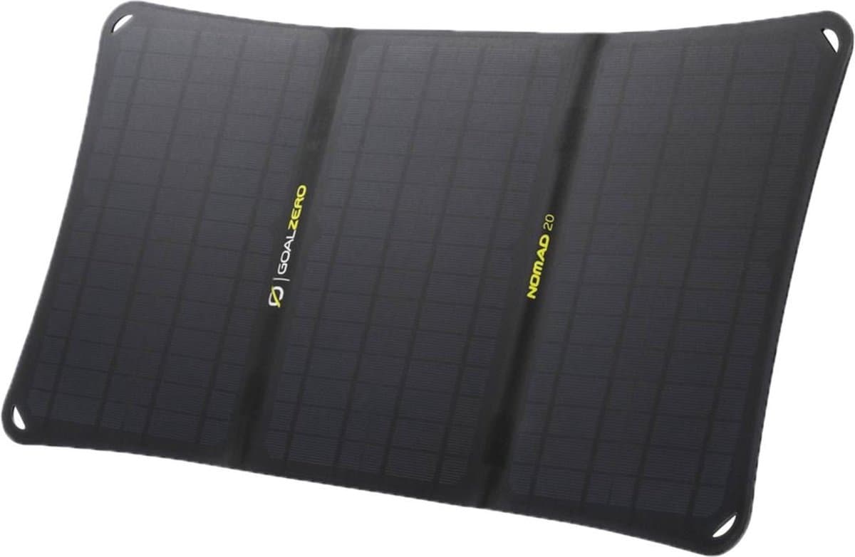 Goal Zero - Nomad 20 - inklapbaar zonnepaneel - Voor telefoon, ipad of powerbank - 20 watt