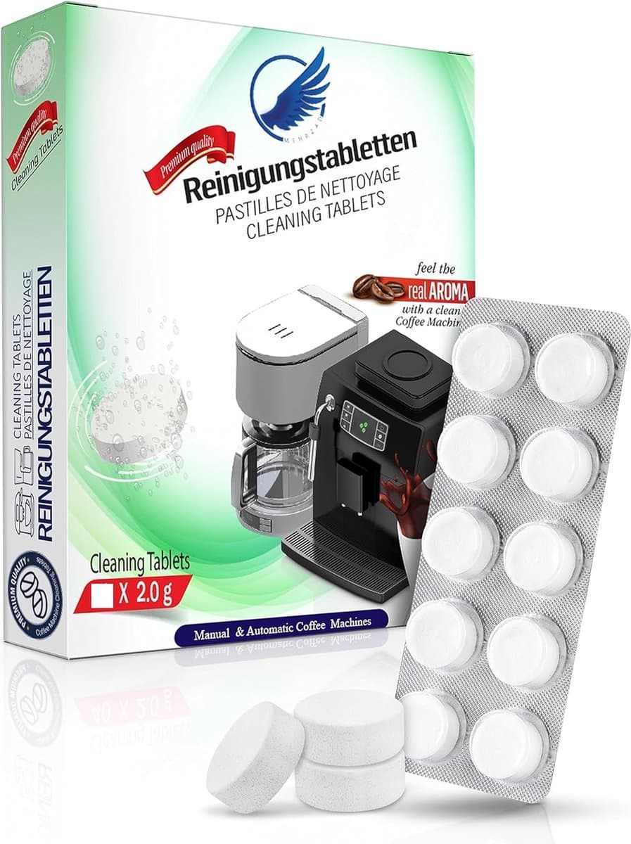 25 Reinigings Tabletten Koffiemachine - Siemens -Jura - Krups - Philips - Bosch - Fosfaatvrij