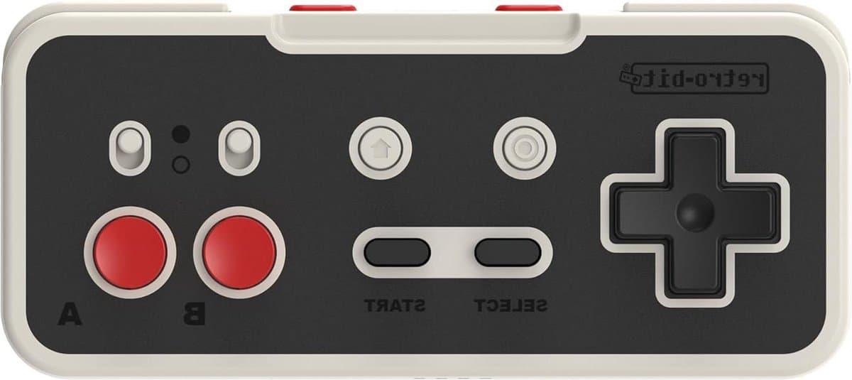 2.4 GHz Wireless Controller For Nintendo Switch & NES - USB & NES receivers included - Classic Grey origin8 - Wireless Controller