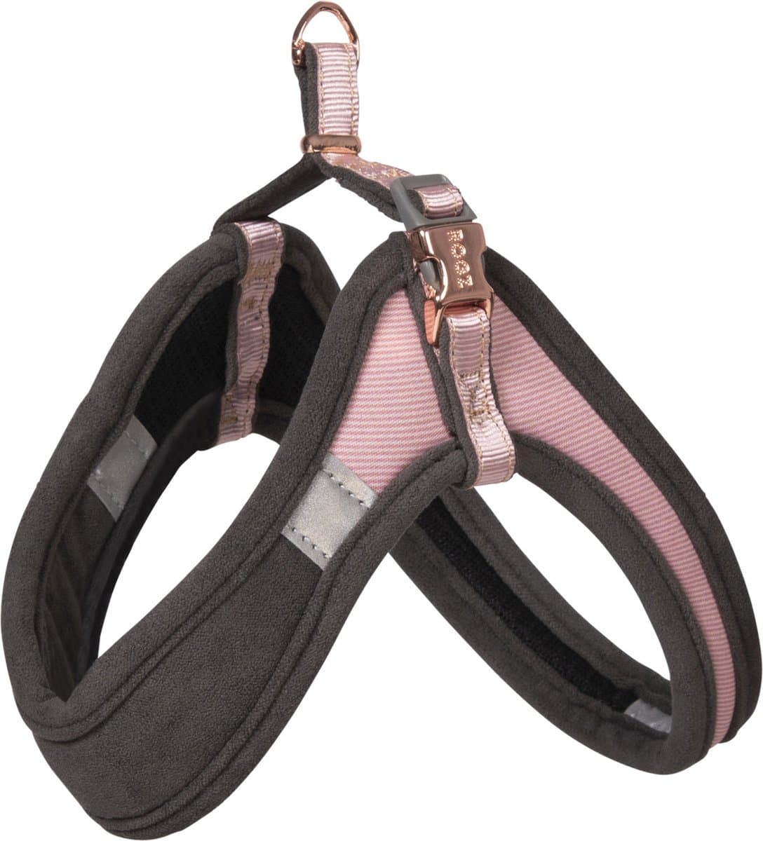 Rogz Urban Fast Fit Tuig Roze - Hondenharnas - S