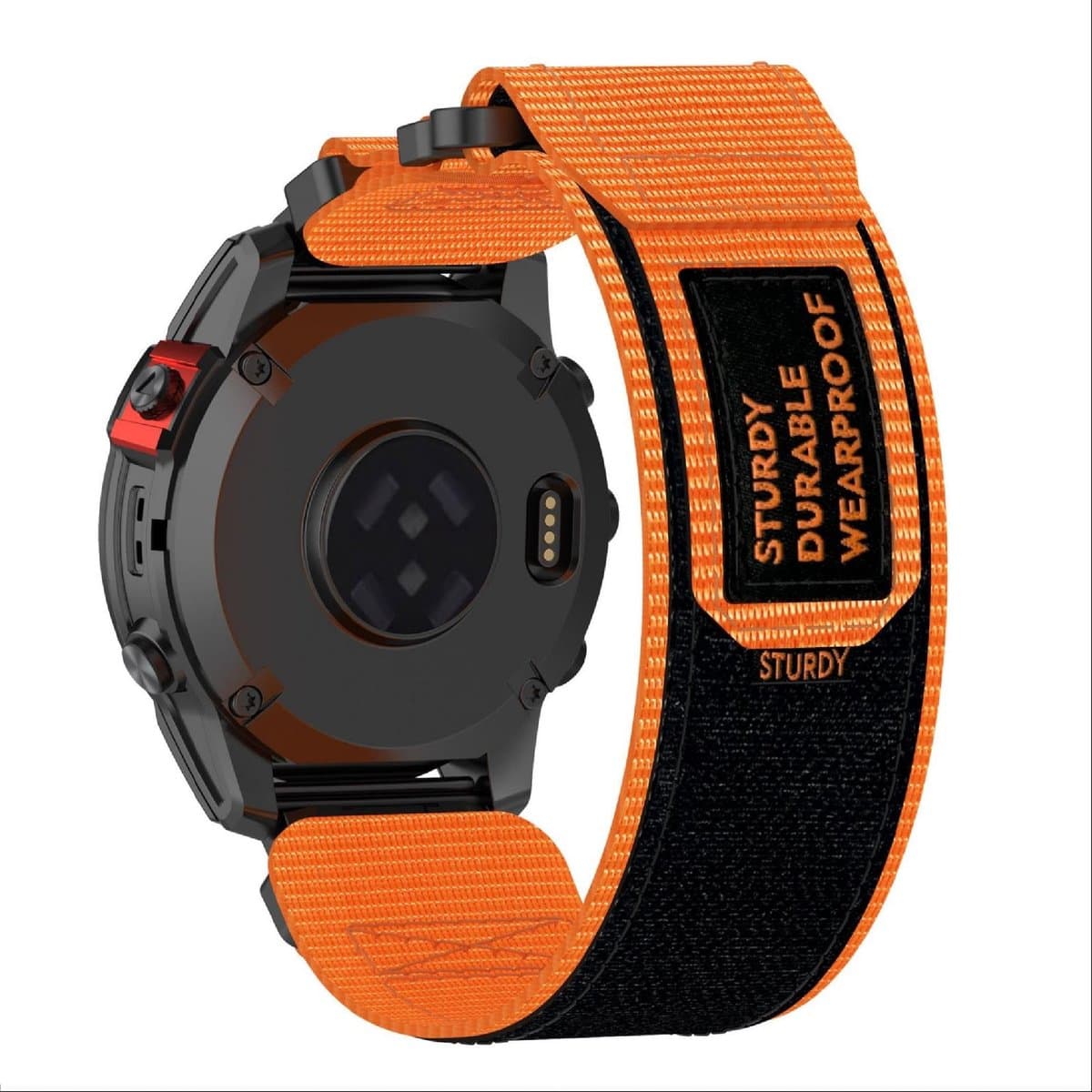 Cosensi - Dailygoods - Gevlochten Nylon Armband voor Garmin Instinct 3 45 mm/E 45 mm