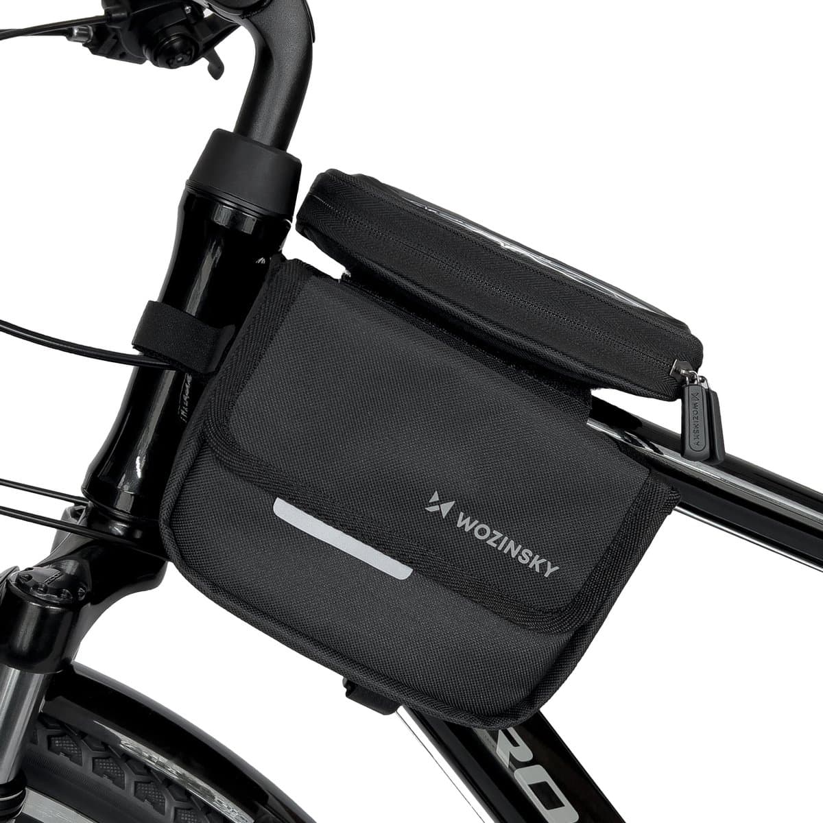 Wozinsky WBB26BK - Frametas - Waterdichte Smartphone Bescherming - 1.5L - Zwart