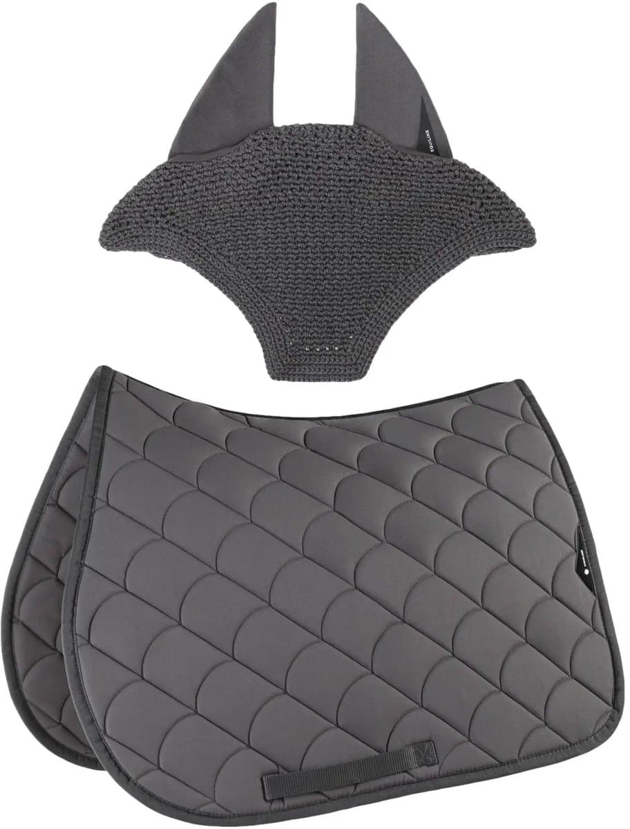 Zadelset voor paard en oorhuiver Equiline Eqvibe