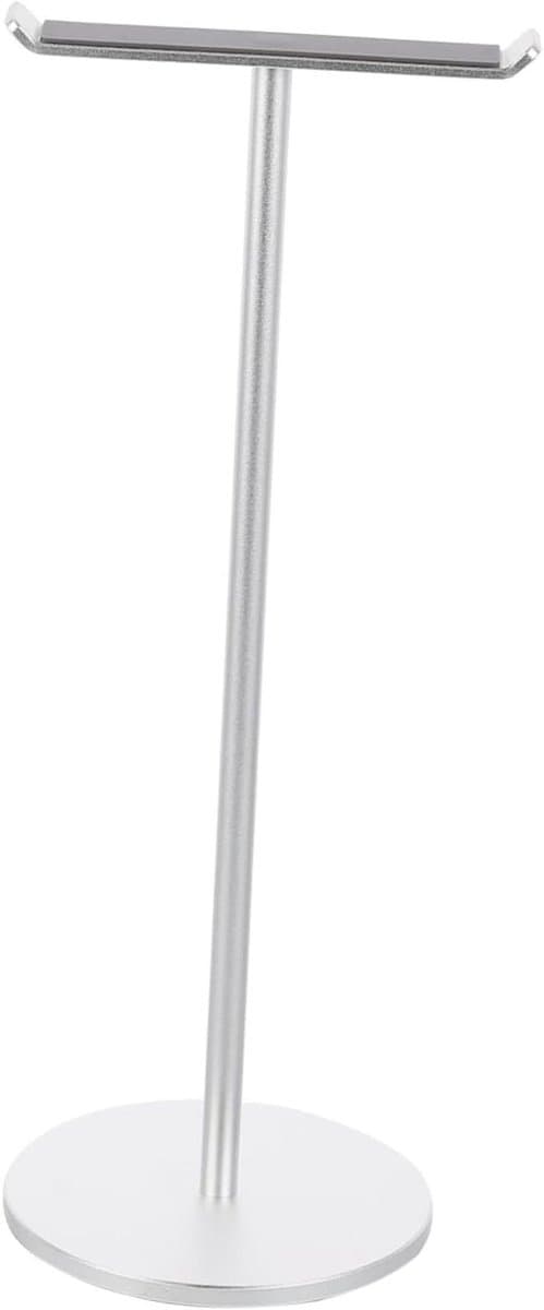Hoofdtelefoon Stand - Headset Hanger - Bureau Organisatie - Stabiele Aluminium Basis - 147 Gram - Zilver