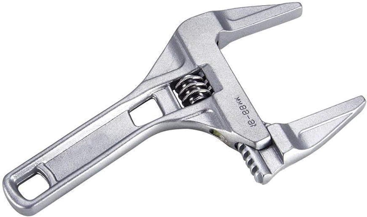 Verstelbare Sleutel - Griptang - Sanitair Monteren - Brede Kaken - 16-68 mm - Aluminium