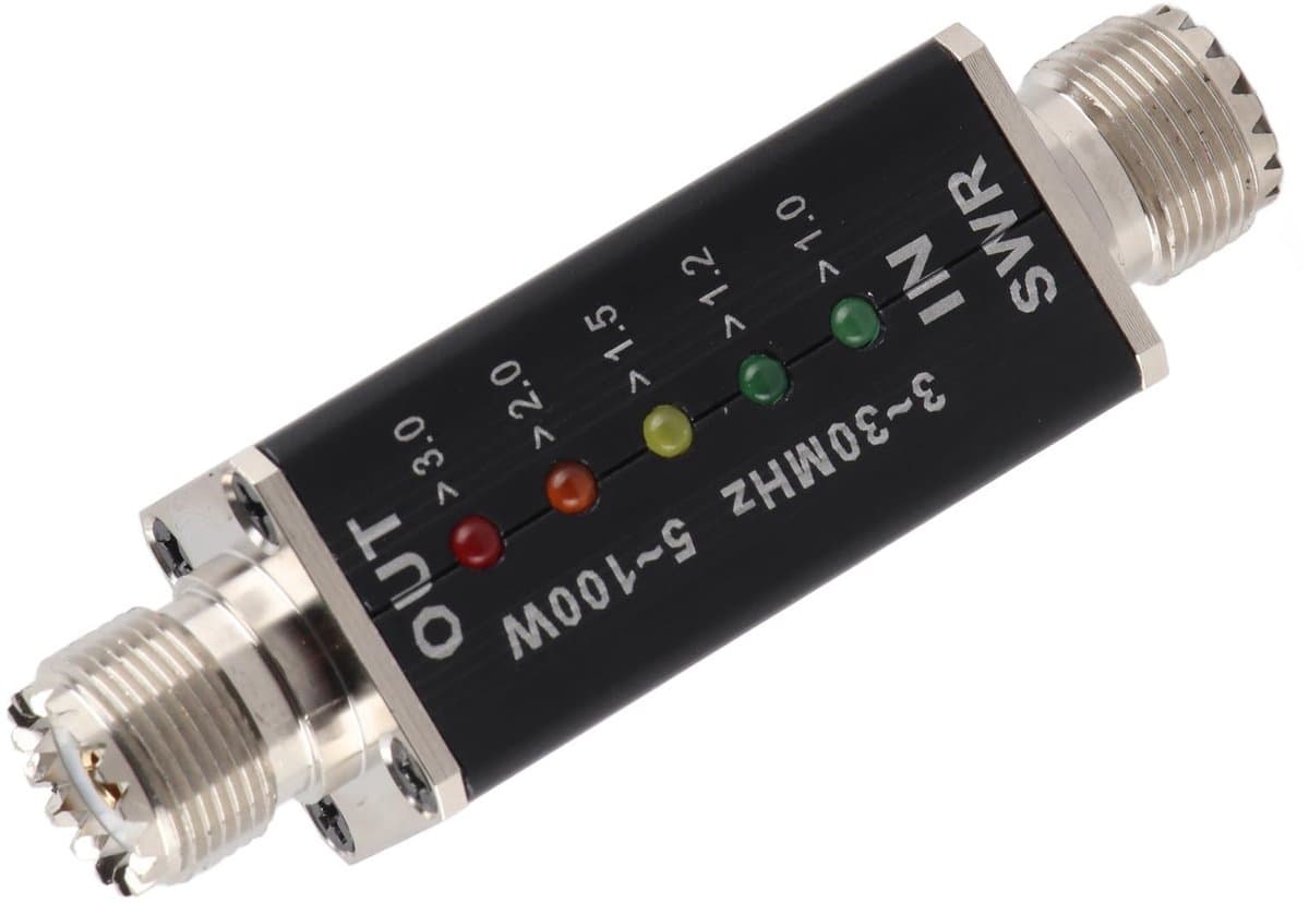 OmGoods - Dailygoody - Mini meetinstrument - SWR-meter - Draagbaar ontwerp - LED-display - Antenne controle - Meet zendvermogen - Geschikt voor wifi-antenne...