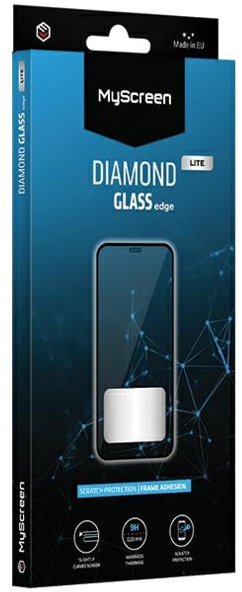 MyScreen Protector Diamond Glass Edge Lite - Vivo Y33s - Szkło Hartowane - Full Glue Technologie - Zwarte Afwerking