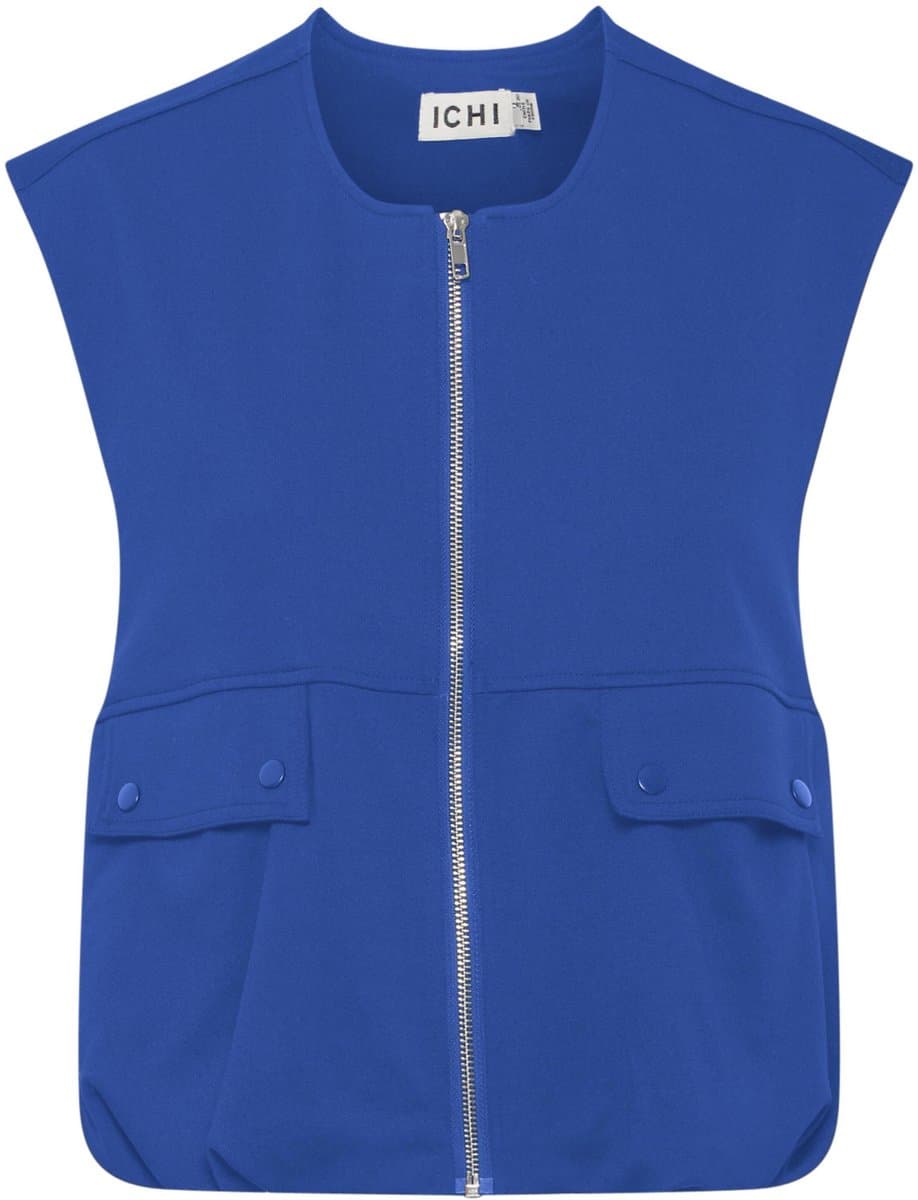Ichi Gilet Ixkate Waistcoat 20123636 Sodalite Blue Dames Maat - S