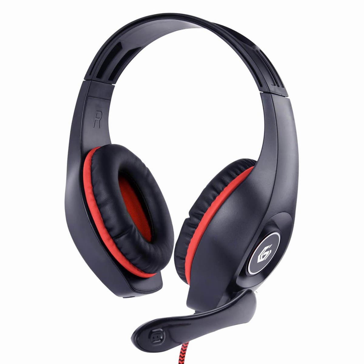 GMB Gaming Gaming Headset Rood-Zwart met Volumeregeling