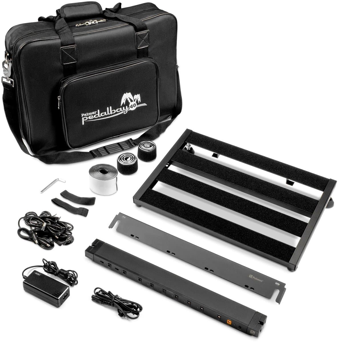 Palmer Pedalbay 40 PB Pedalboard inclusief WTPB40 Powerbar