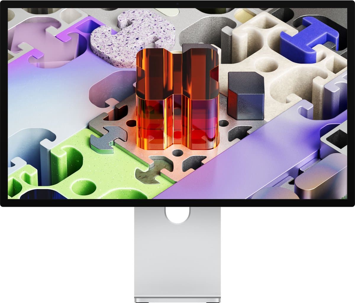 Apple Studio Display XDR Nanotextuur (2026) met kantelbare en in hoogte verstelbare standaard