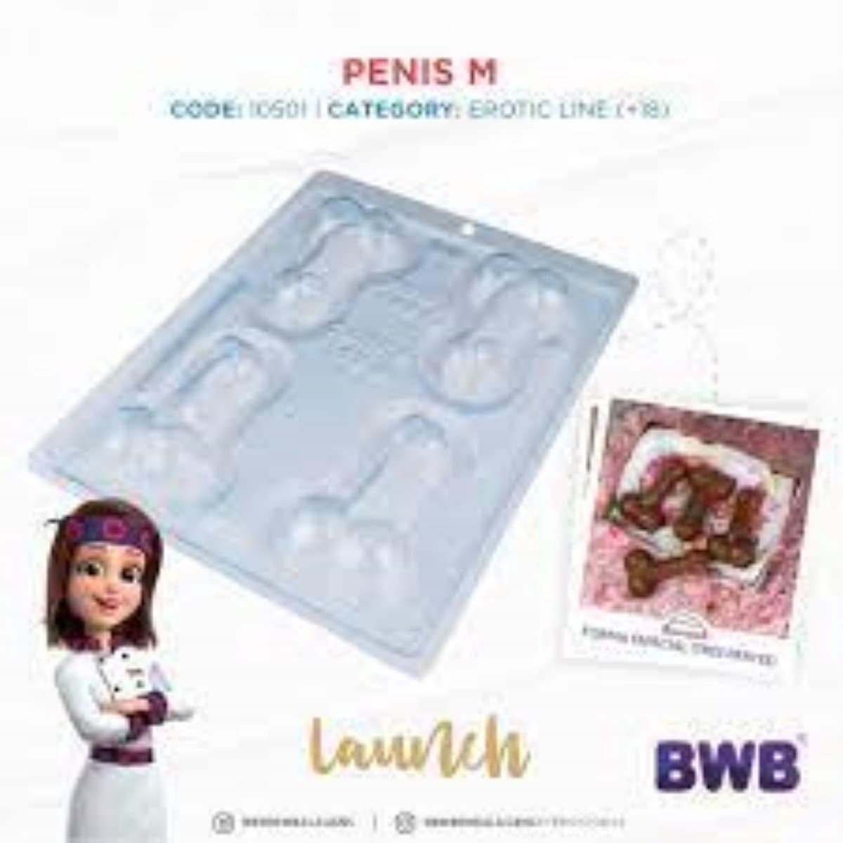 BWB chocolade mal penissen