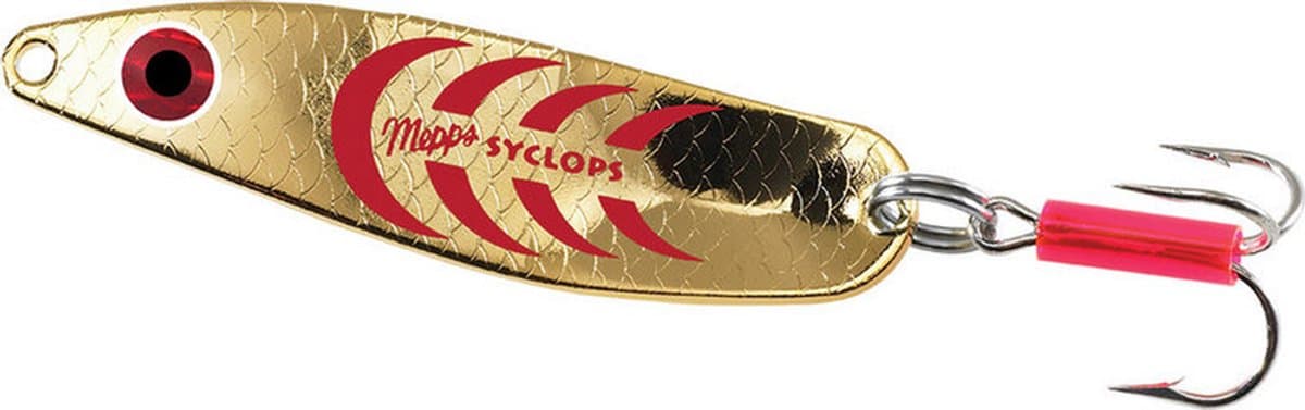 Mepps Syclops Gold/Red - #2 - 17 gram - Fishing-bait.nl