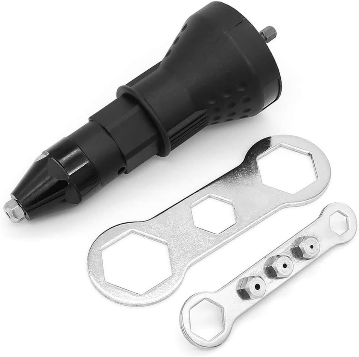 EXCITAT Klinknagelpistooladapter - Snoerloos klinknagelpistool Elektrische klinknagelboor - Accessoires voor elektrische klinknagelpistolen - 1 stuks