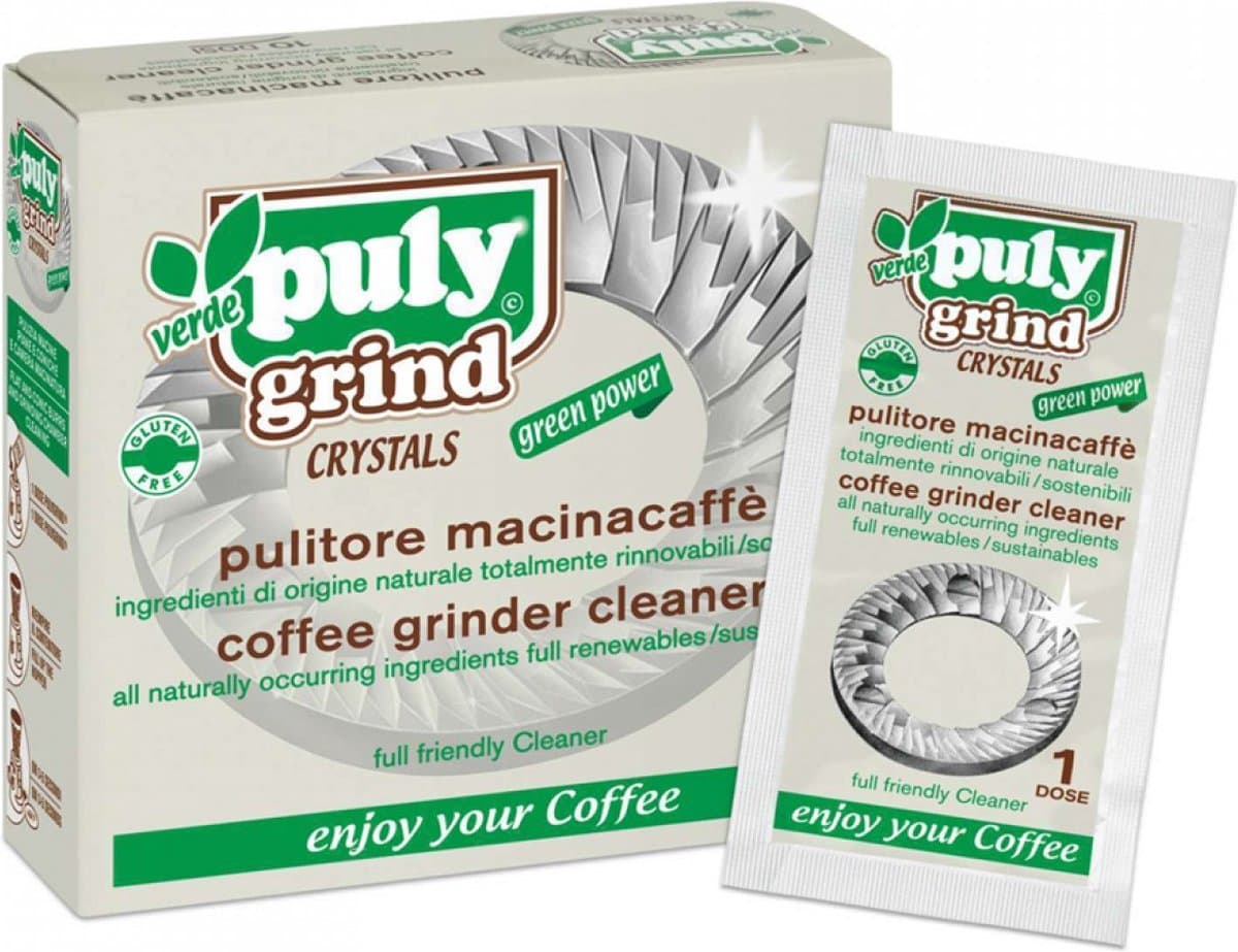 Puly Caff Verde Grind - Biologische Koffiemolenreiniger - 10 x 15 gram