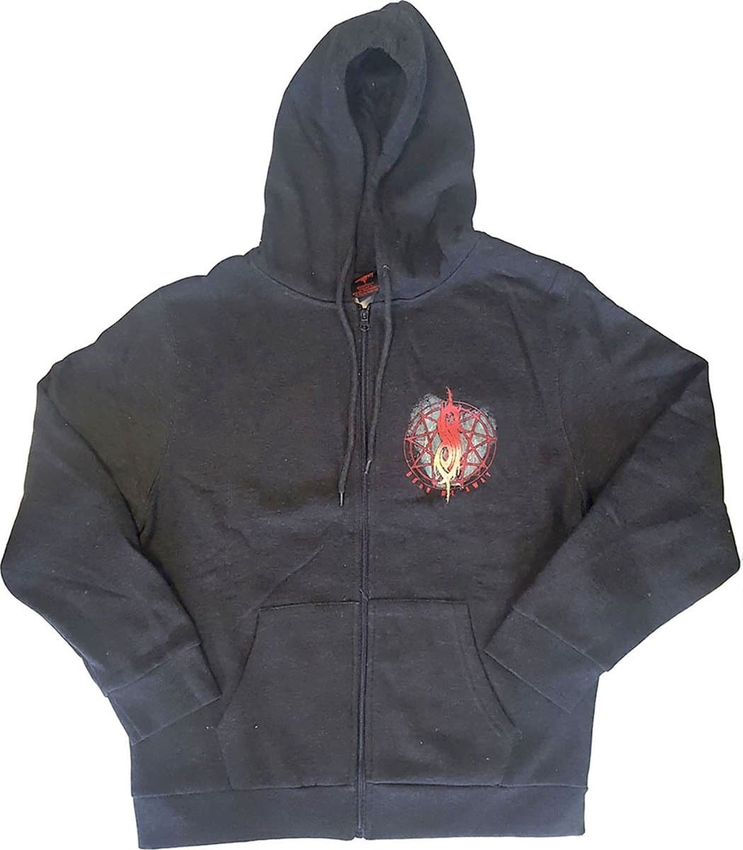Slipknot - Burn Me Away Vest met capuchon - L - Grijs