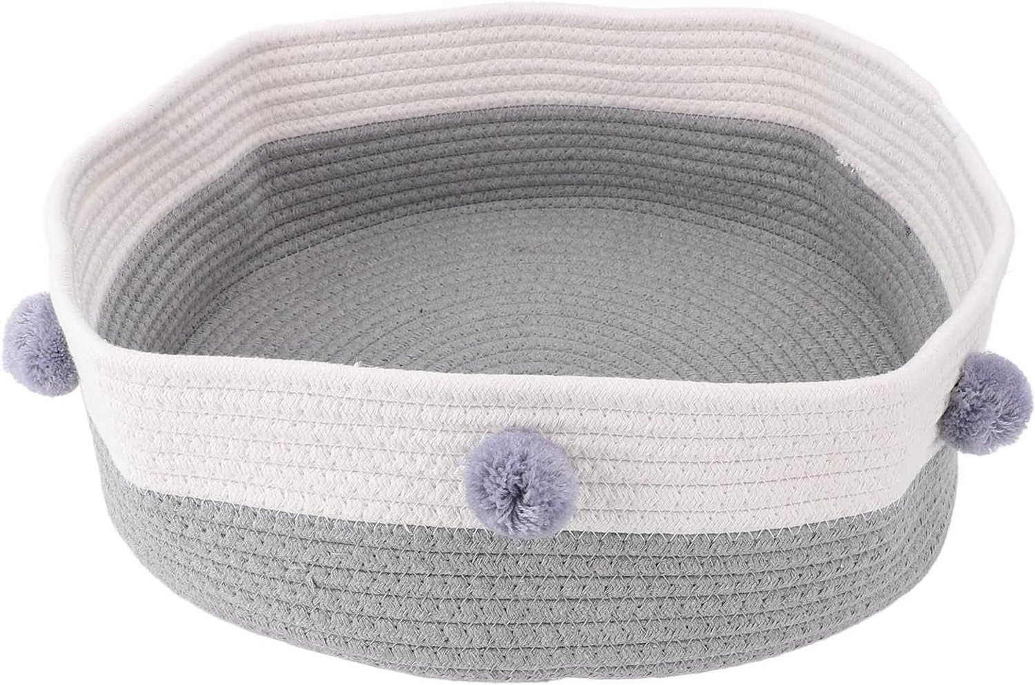Generic Stijlvolle Look Cat Scratcher Bed Basket Langdurig Kattenslaapbed Geschikt voor Gebruik Binnenshuis (GREY)