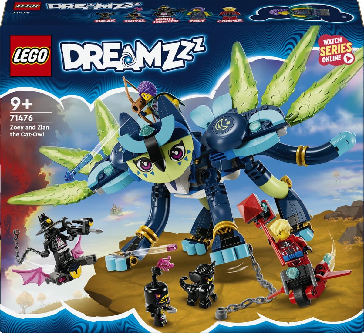 LEGO DREAMZzz™ 71476 Zoey en Zian de Kat-Uil