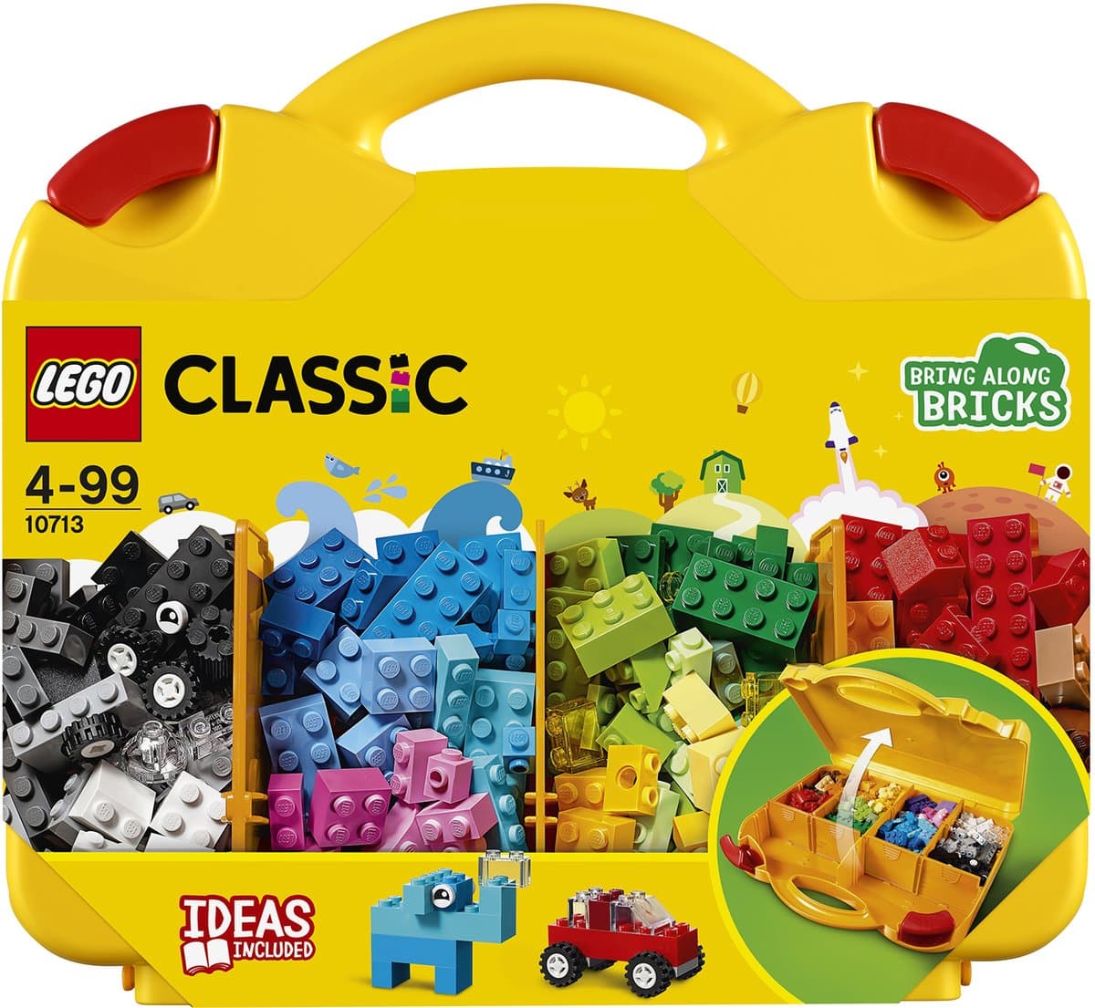 LEGO Classic 10713 LEGO® Creatieve koffer