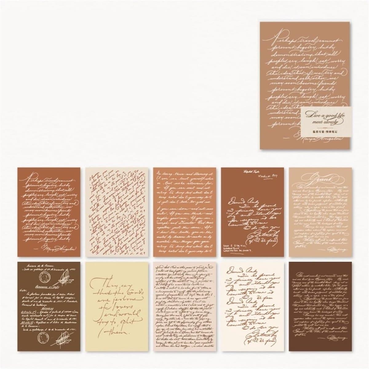 Scrapbooking Stickers - Decoratie Papier - Handgemaakte Kaarten - Hoogwaardig Papier - 30 Vellen - A