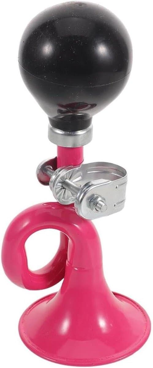 Kinderfiets Toeter - Fietsbel Kinderen - Fietsen Maken - Heldere Geluid - 17 cm - Roze