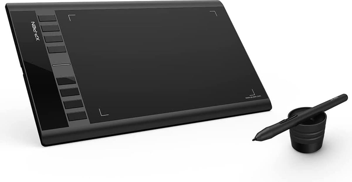 XPPen STAR03 - Tekentablet - 10x6 Inch - 8192 Niveaus Stylus
