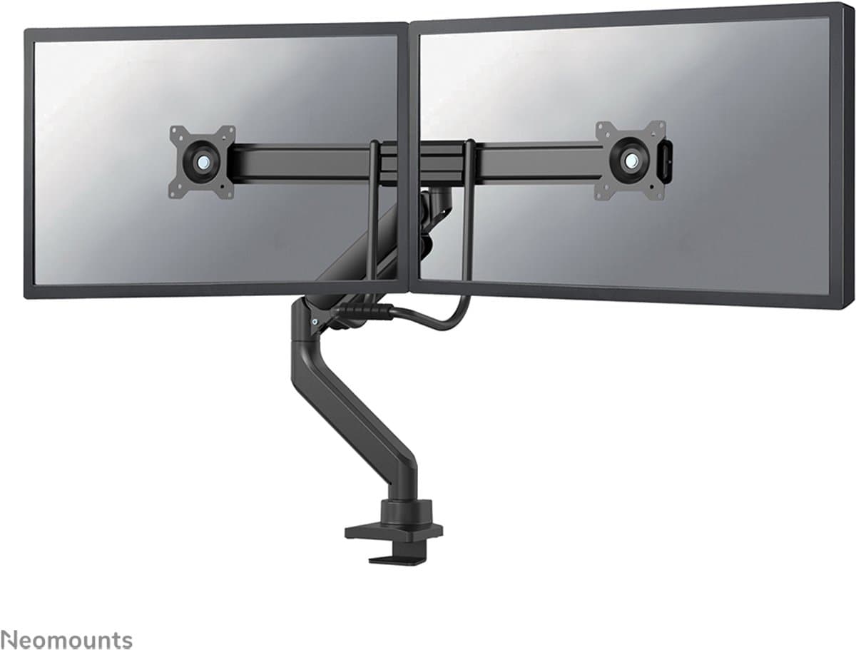 Neomounts NEXT Core DS75-450BL2 Crossbar Monitorarm Gasgeveerd - Zwart