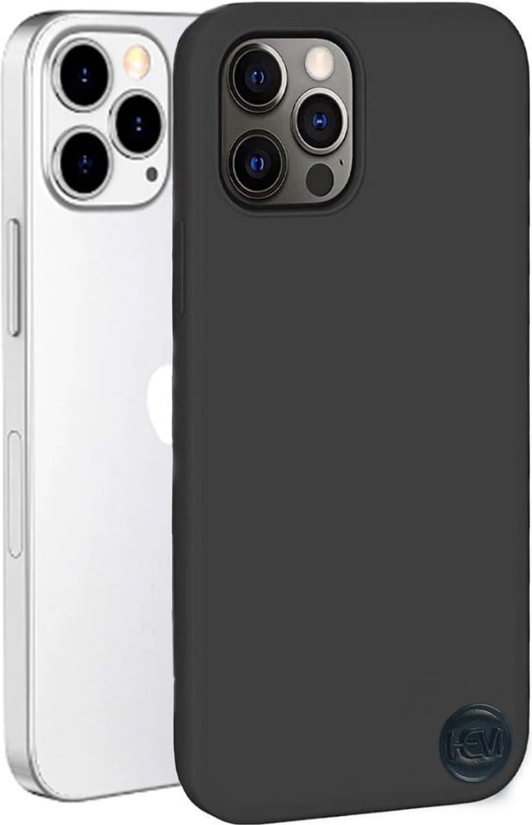 HEM hoesje geschikt voor Apple iPhone 12 Mini Mat Zwart Siliconen Gel TPU / Back Cover / Hoesje iPhone 12 Mini