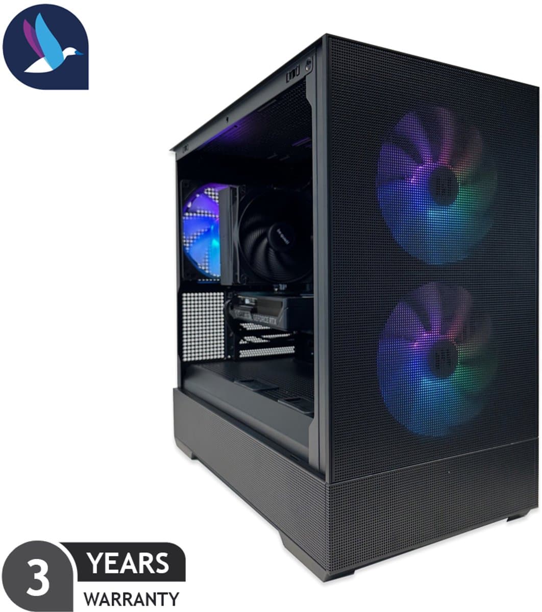 Zalman Gaming PC - AMD Ryzen 5 7500F - NVIDIA RTX 5070 - 32 GB RAM - 1 TB SSD
