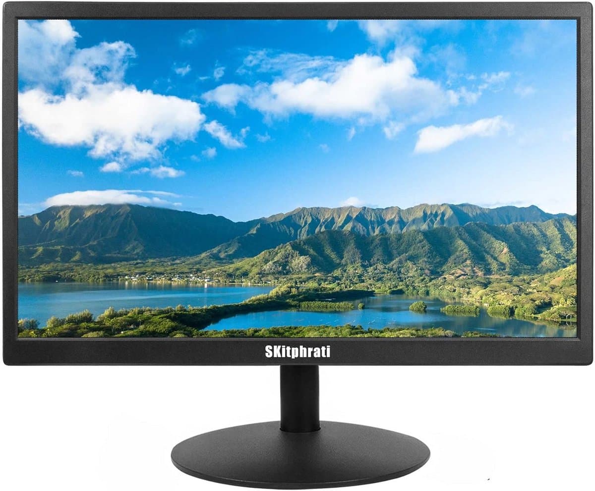 18 Inch LED Monitor 1440x900 Resolutie met HDMI en VGA Aansluiting