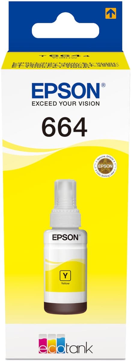 Epson 664 Ecotank gele inktfles (70 ml)