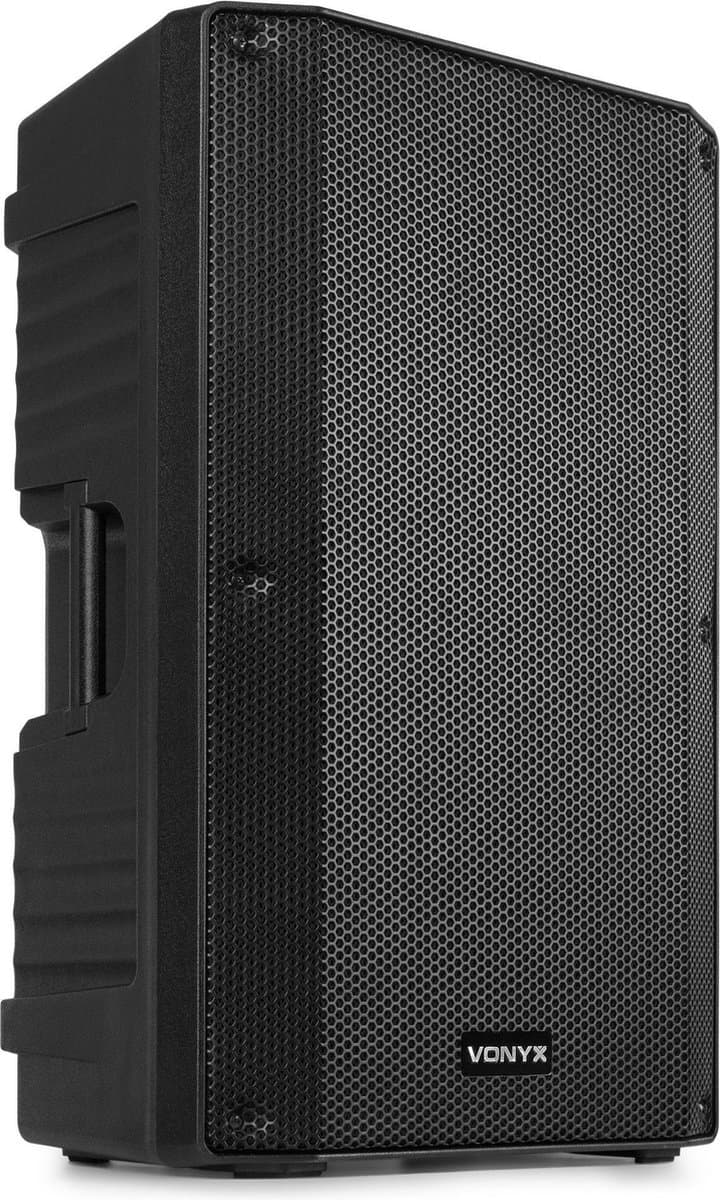 Actieve speaker- Vonyx VSA12 - 12 inch speaker - Bi-amplified - 800W - Ideaal voor DJ's en optredens