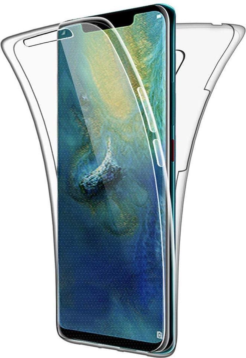 Hoesje Geschikt voor: Huawei Mate 20 - Dubbel zijdig 360° - Transparant