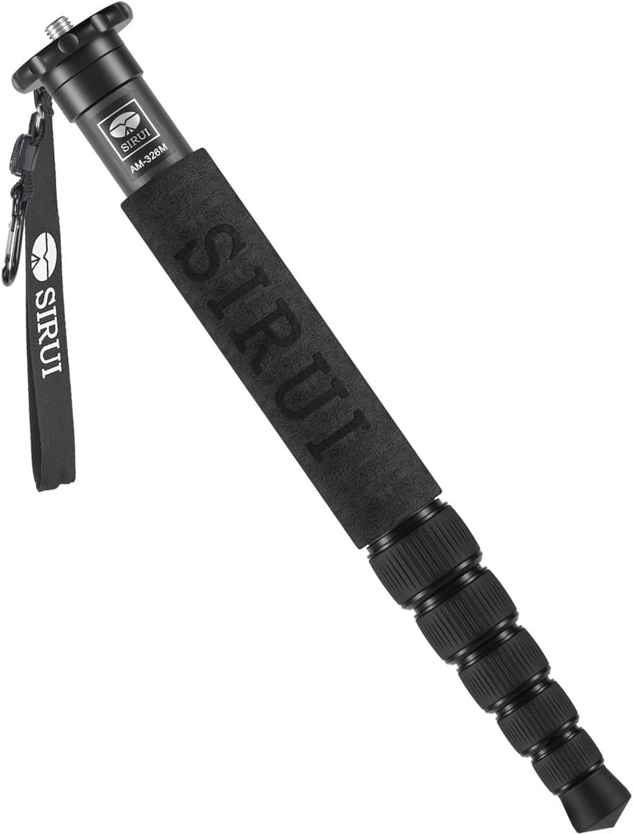 Draagbare Monopod voor Camera - Lichtgewicht en Compact Reisstatief - 6 Secties van Koolstofvezel
