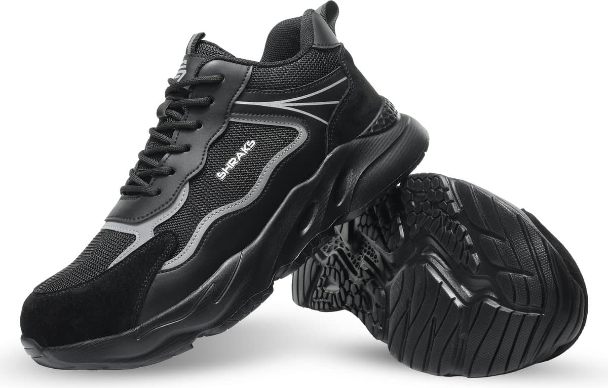 Shraks Moda Veiligheidsschoenen - Werkschoenen voor Dames en Heren - Stalen Neus - Sneaker - Ademend en licht design - Maat 36