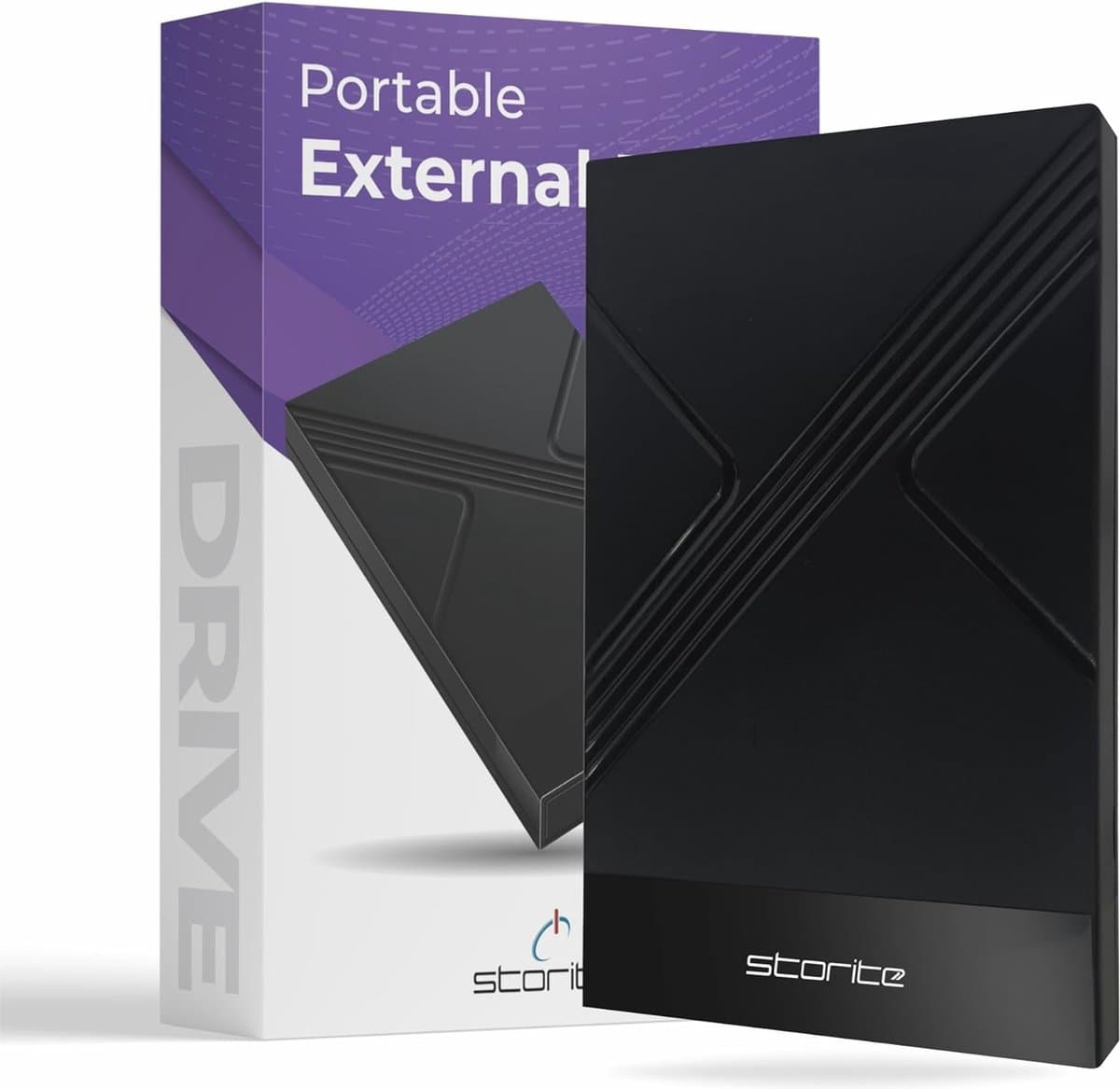 Draagbare Externe Harde Schijf 320 GB - Type-C 2,5 inch HDD met Snelle Gegevensoverdracht voor PC, Mac, Laptop en Gaming