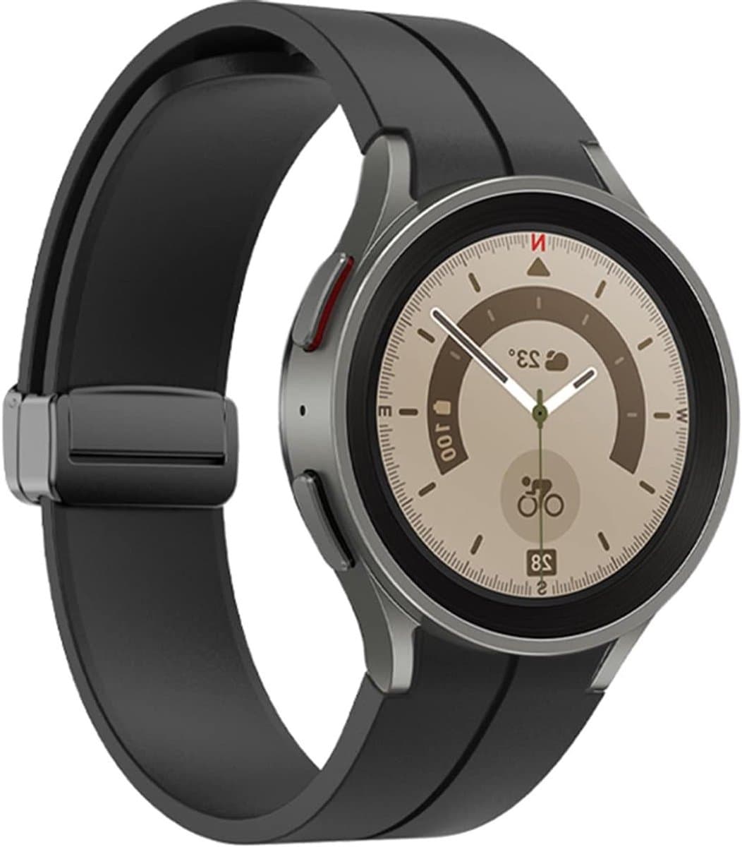 Silicone horlogeband 20mm met snelle bevestiging voor Galaxy Watch 4, 5 en 6, waterdicht en comfortabel