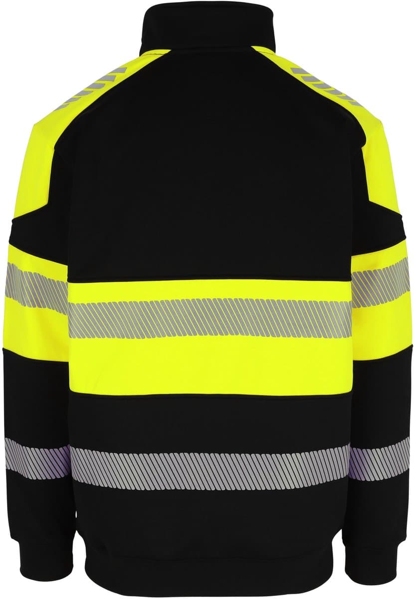 Herock Karis High Vis Sweatvest Zwart / S
