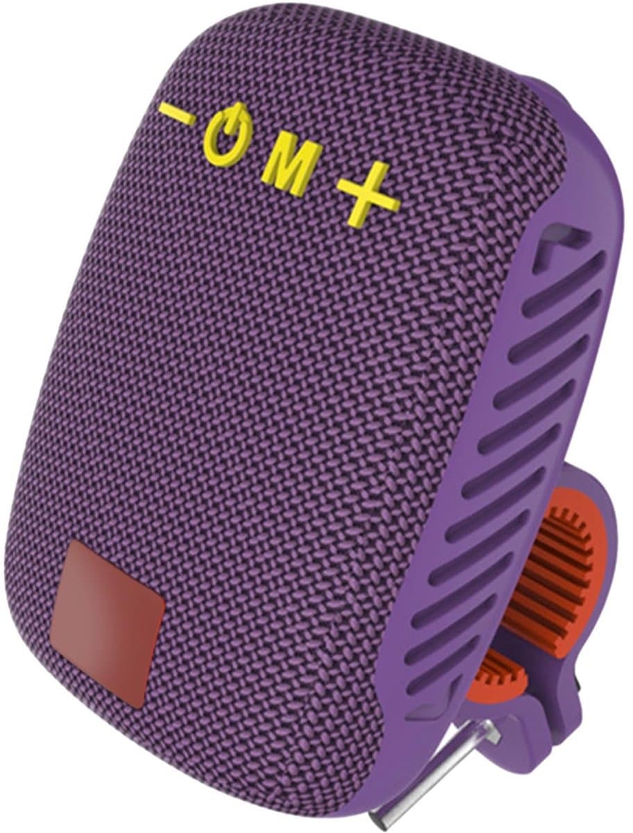 Dailygoods- Stuurluidspreker Waterdicht IPX5 - Draagbare Fietsluidspreker - USB Oplaadbaar - FM-radio - Geheugenkaartsleuf - Koppelingsfunctie