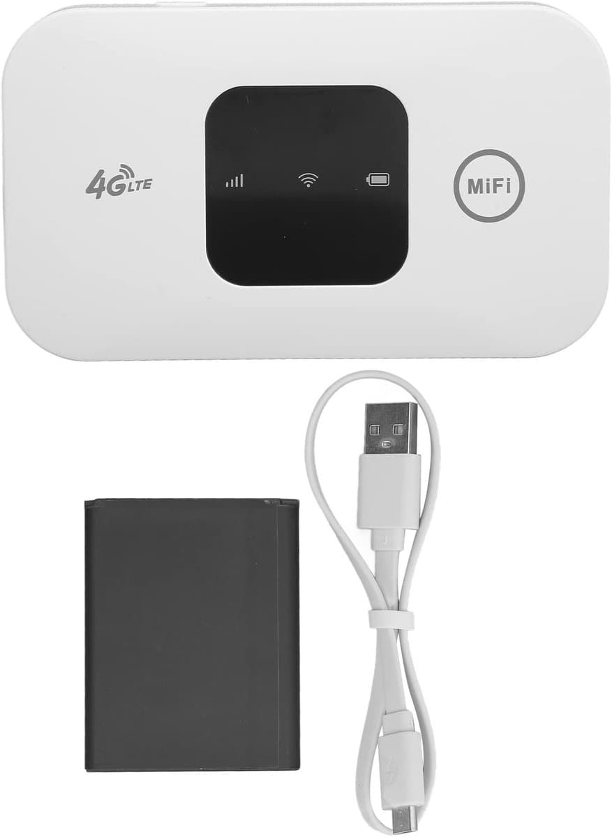 Store_7 - Draagbare Wifi Hotspot - Hoge Snelheid 4G - Mobiele Router - Compact en Lichtgewicht - Ideaal voor Reizen - Voor Telefoon, Laptop en Tablet
