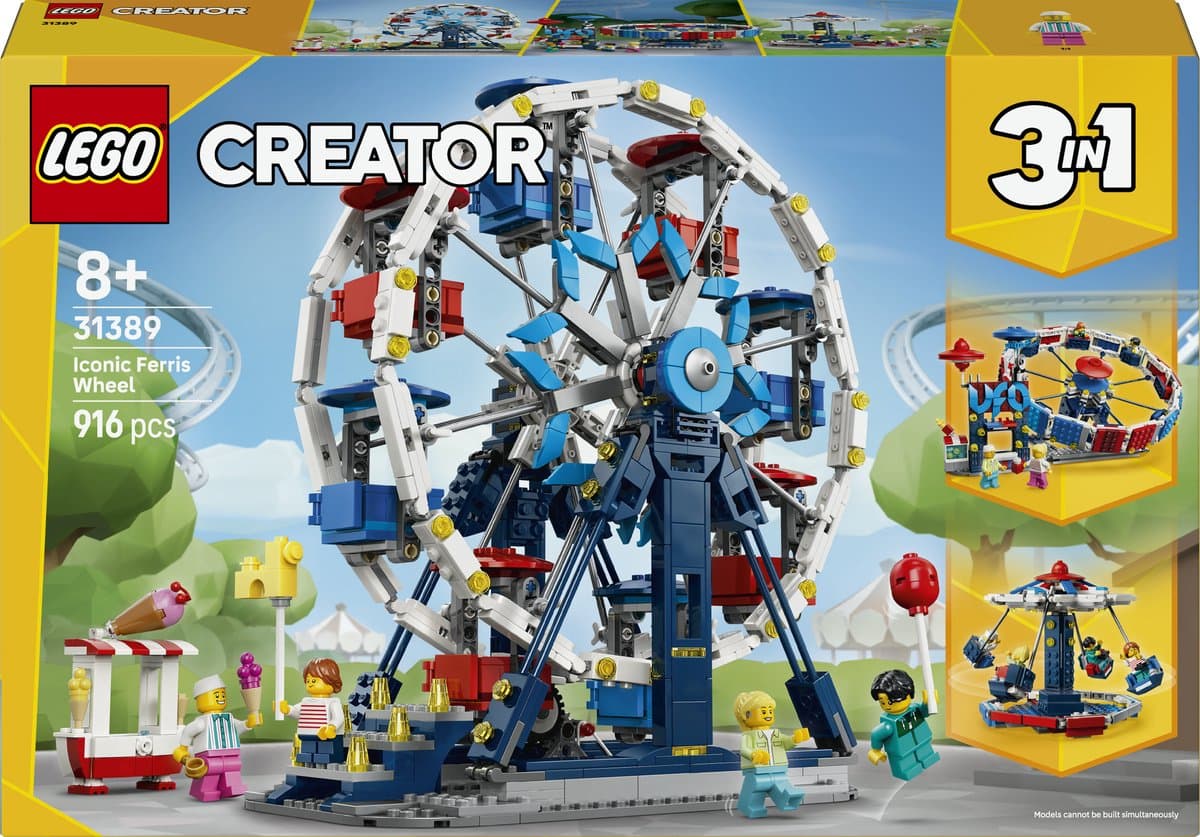 LEGO Creator 3-in-1 Klassiek Reuzenrad 31389