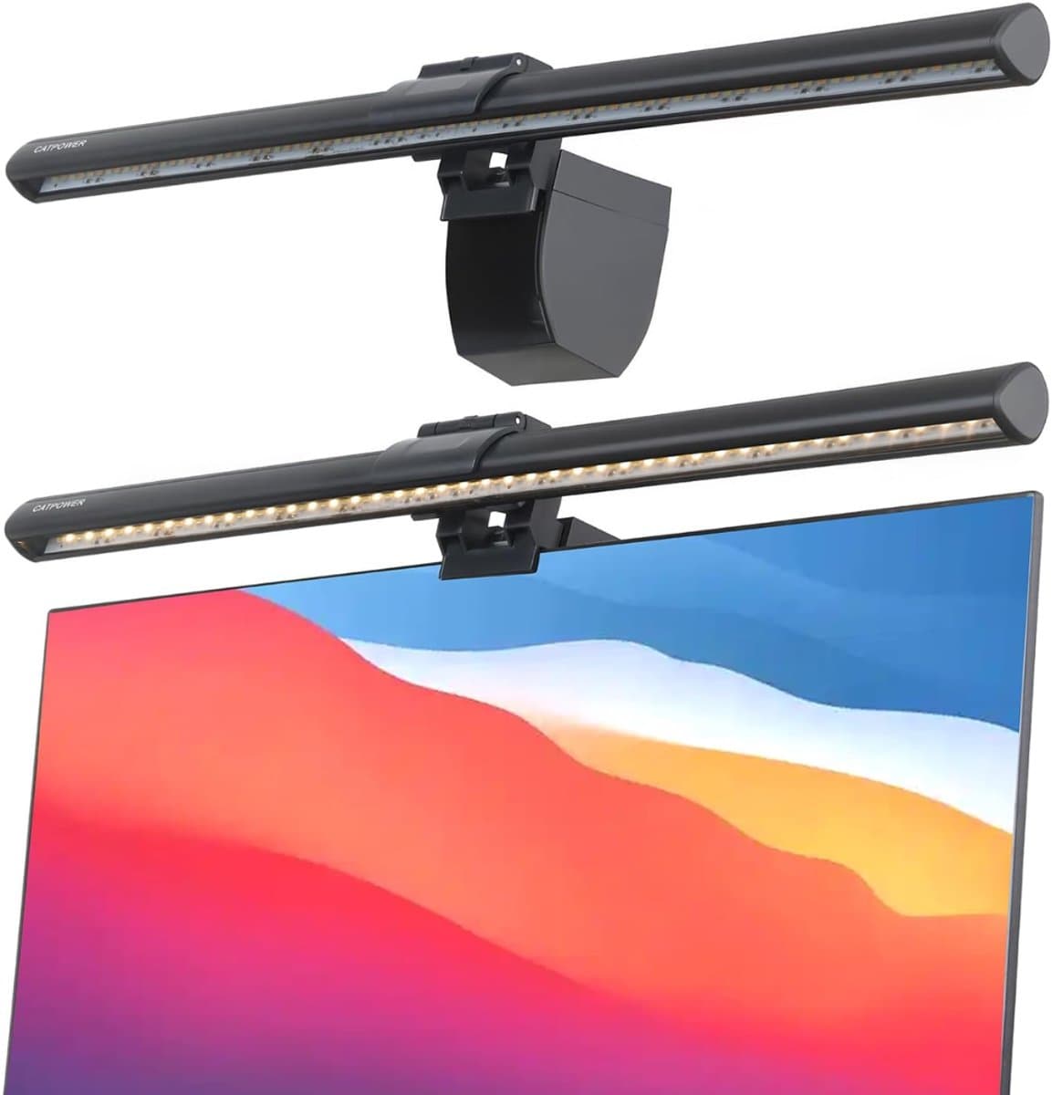 Zyrex® Monitorlamp - Monitor Lightbar - Monitorlicht - Monitor Licht - Zwart - 43cm x 5cm x 13cm