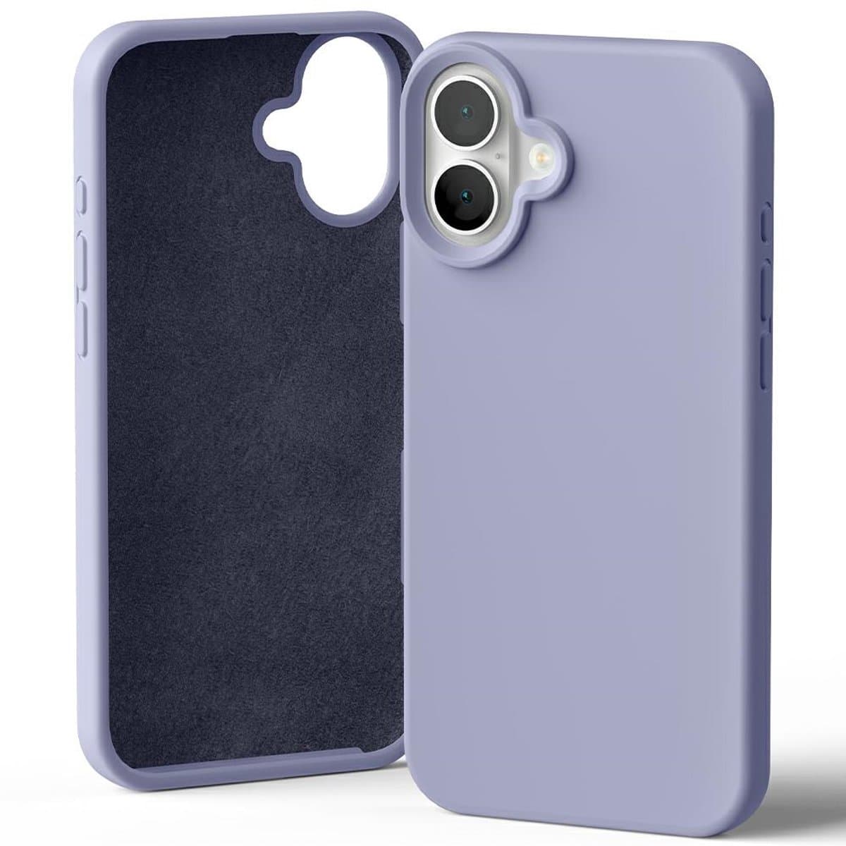 Mercury Silicone Voor Iphone 16 Plus 6,7 Beschermhoesje Met Zachte Coating
