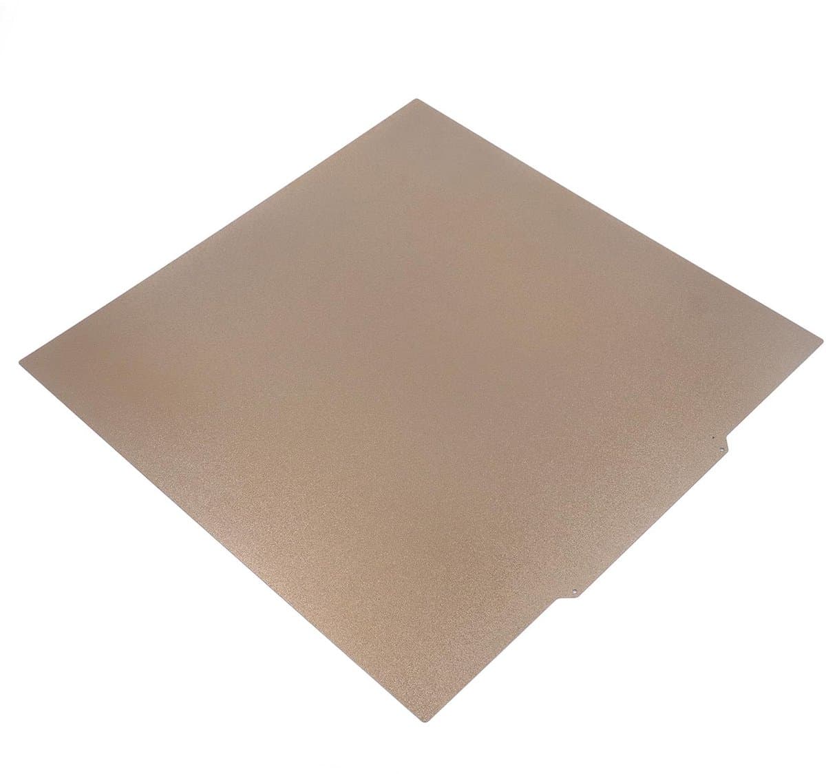 Dailygoody - Bouwplaat 3D-printer - Dubbelzijdig PEI-gecoat - Flexibele verenstalen plaat - 470 x 470 mm - Geschikt voor CR-10 - 3D-printerplatform