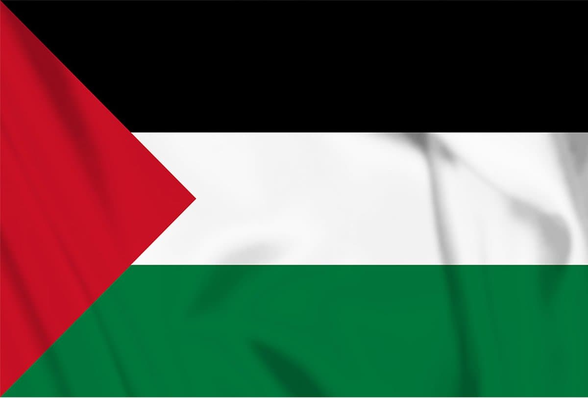 Fosco Palestina vlag - Palestijnse vlag