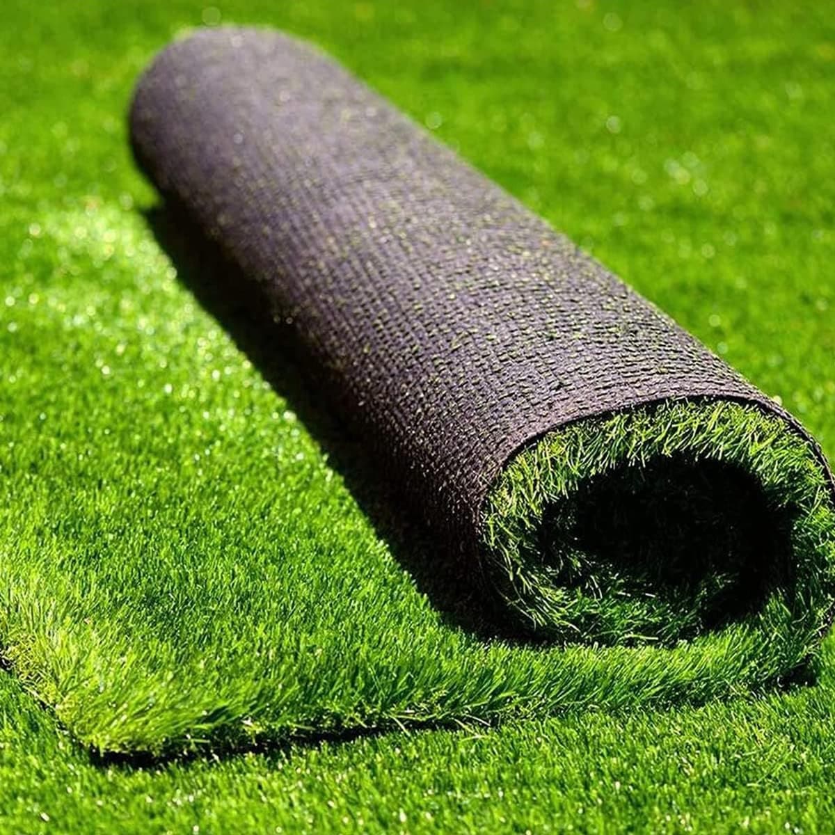 1 x 10 m, hoge dichtheid, kunstgras, 30 mm hoogte, gazon, waterdoorlatend kunstgrastapijt met drainagefunctie, kunststof gras voor tuin balkon