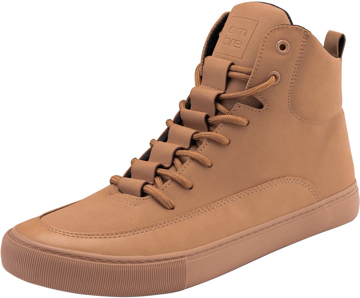 OMBRE Schoenen - Korte Mouw - Rits - Effen Bruin 41