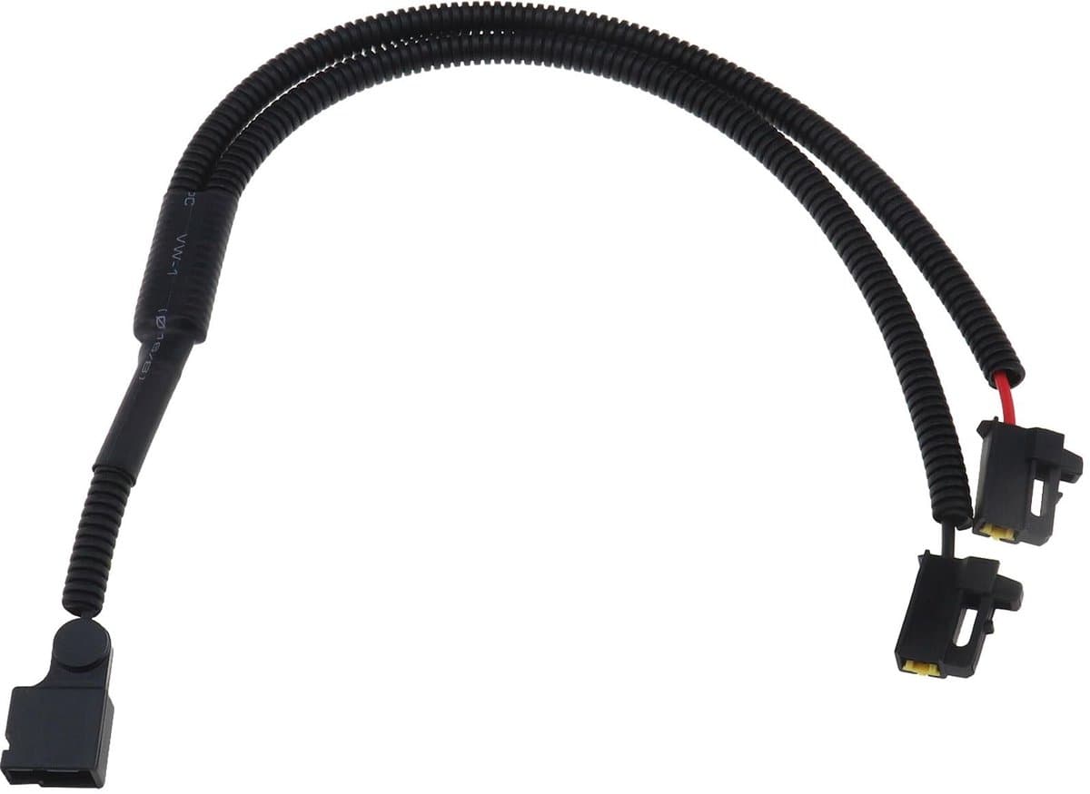 Dailygoods - Y-type kabelboom - Hoornadapter - Eenvoudig te installeren - Zwart - Converter voor auto - Geschikt voor Toyota, Lexus, Subaru